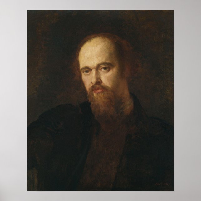 Affiche Watts - Dante Gabriel Rossetti (Devant)