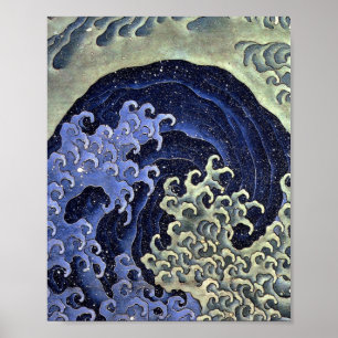 Affiche Wave Japanese