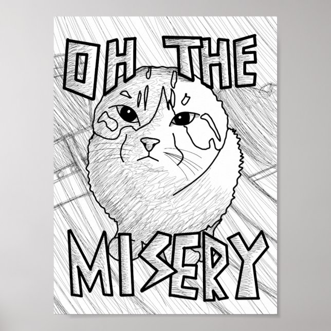 Affiche Wawa Cat (Devant)