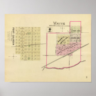 Affiche Wayne, Nebraska