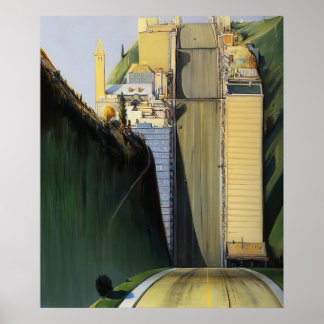 Affiche wayne thiebaud - park place 1993