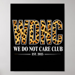 Affiche Wdnc - Club On S'en Fiche