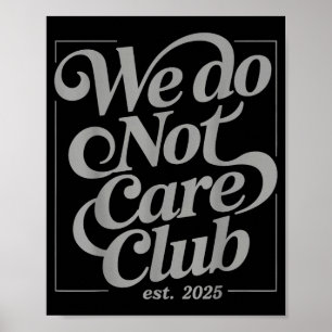 Affiche Wdnc - Club On S'en Fiche