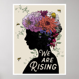 Affiche "We Are Rising" 18x24