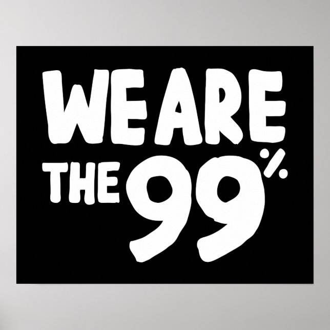 Affiche We Are the 99% (Devant)
