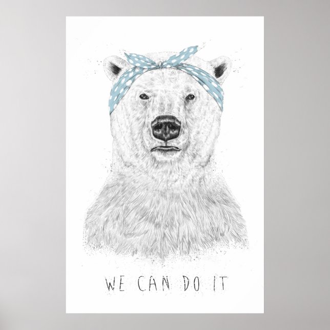 Affiche We can do it (Devant)