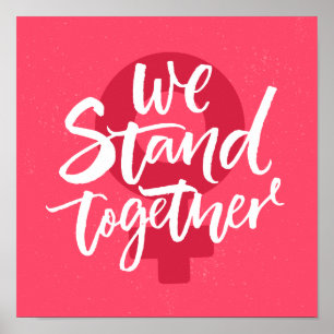 Affiche We Stand Together
