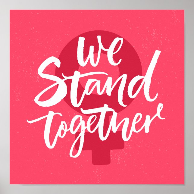 Affiche We Stand Together (Devant)