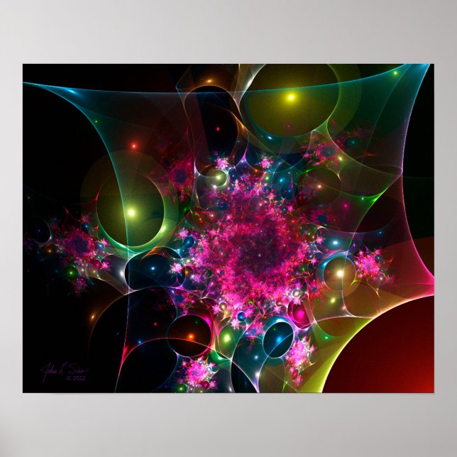 Affiche Webb04 20x16 Fractal (Devant)
