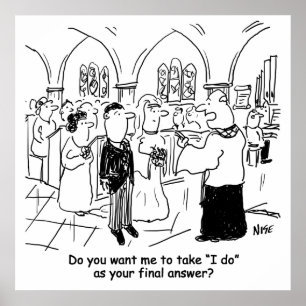 Affiche Wedding Vows - I Do As the Final Answer