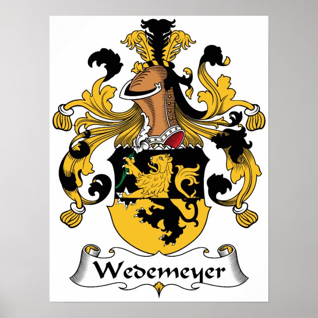 Affiche Wedemeyer Family Crest (Devant)