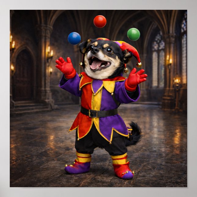 Affiche "Weee!" (Devant)