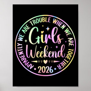 Affiche Week-end entre filles 2026 vacances d'été groupe c