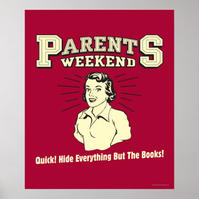 Affiche Week-end Parents : Tout cacher (Devant)