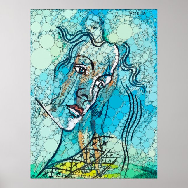 Affiche Wegelia, points d'infini par Francis Picabia (Devant)