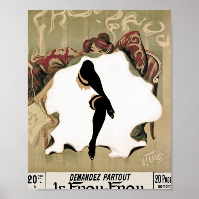 Affiche Weiluc - Le Frou-Frou (Devant)