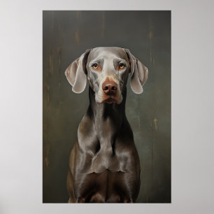 Affiche Weimaraner