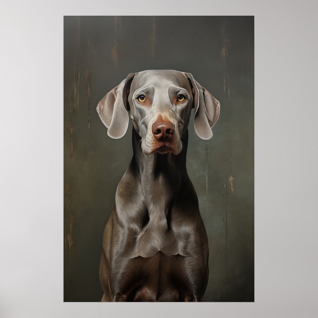 Affiche Weimaraner (Devant)