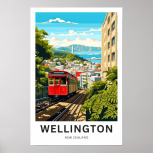 Affiche Wellington Nouvelle-Zélande Imprimer