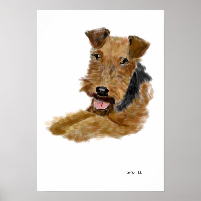 Affiche Welsh Terrier (Devant)
