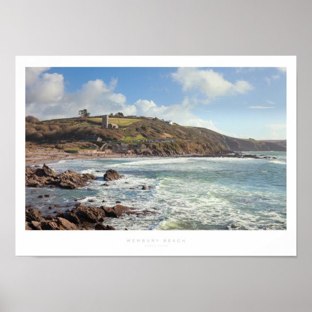 Affiche Wembury Beach (Devant)