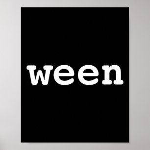 Affiche Weny Drôle Paire Halloween avec Hallo