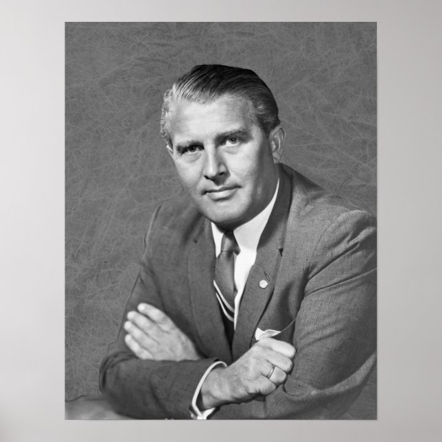 Affiche Wernher von Braun (Devant)