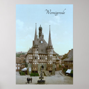 Affiche Wernigerode (Allemagne) (vers 1900)