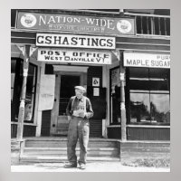 West Danville, VT, Poste, années 1940