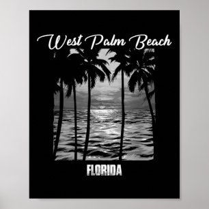 Affiche West Palm Beach Souvenir - Florida Reminder _1