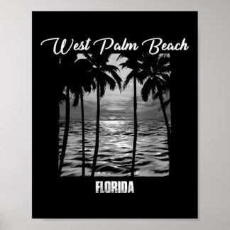 Affiche West Palm Beach Souvenir - Florida Reminder _1
