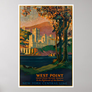 Affiche West Point Art Military Academy Print New York