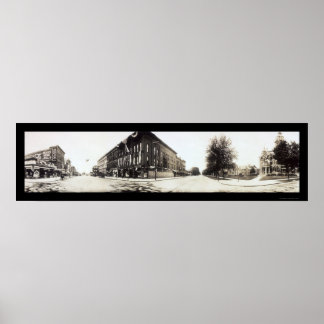 Affiche West Saginaw, Michigan Photo 1912