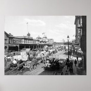 Affiche West Street, New York City : 1901
