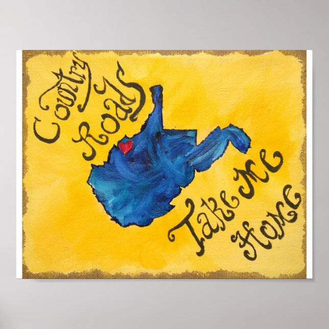 Affiche West Virginia Has My Heart (Devant)