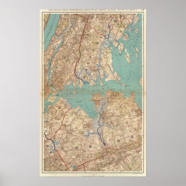 Affiche Westchester et Queens (Devant)