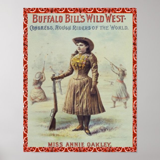 Affiche Western Annie Oakley (Devant)