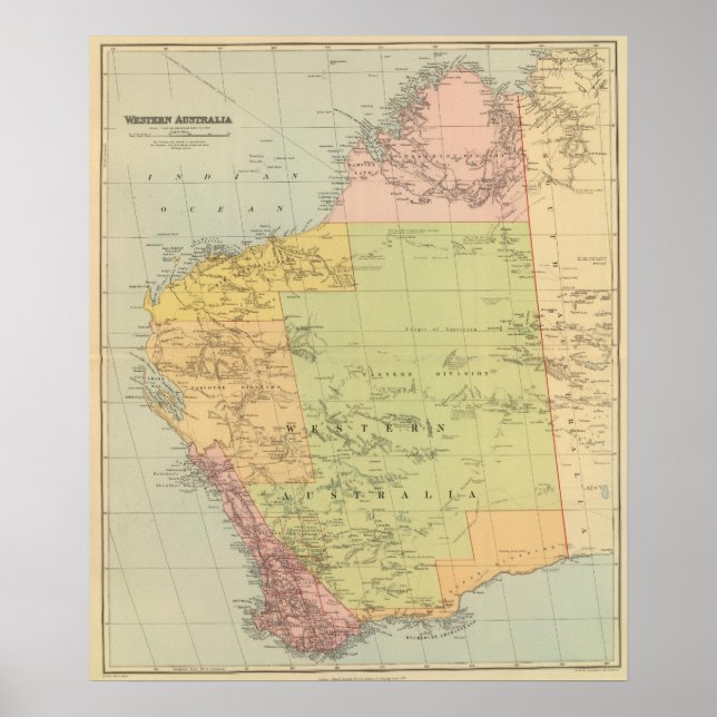 Affiche Western Australia (Devant)