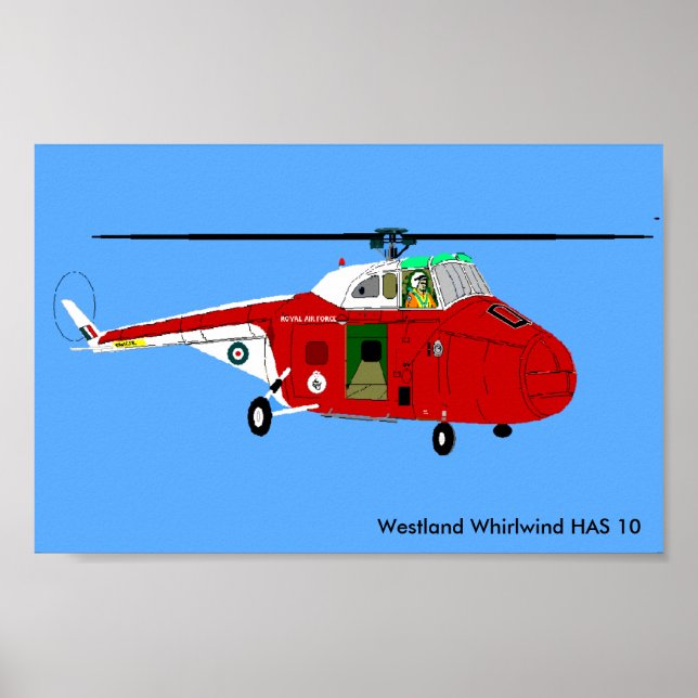 Affiche Westland Whirlwind A 10 (Devant)