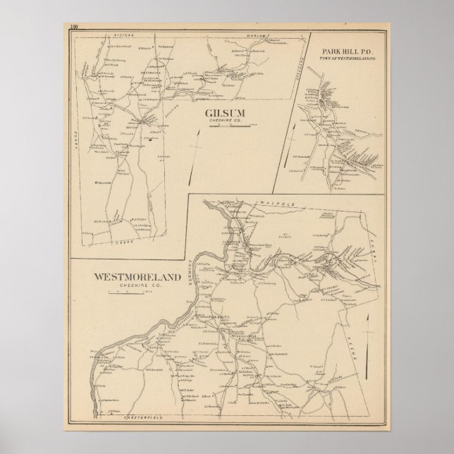Affiche Westmoreland, Gilsum (Devant)