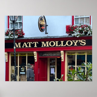 Affiche Westport Comté Mayo Irlande Europe