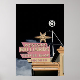 Affiche Westside Billiards