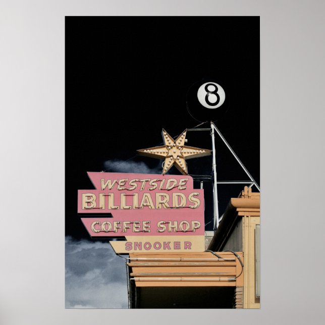 Affiche Westside Billiards (Devant)