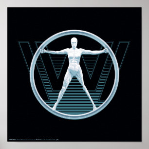Affiche Westworld   Logo Vitruvian Android