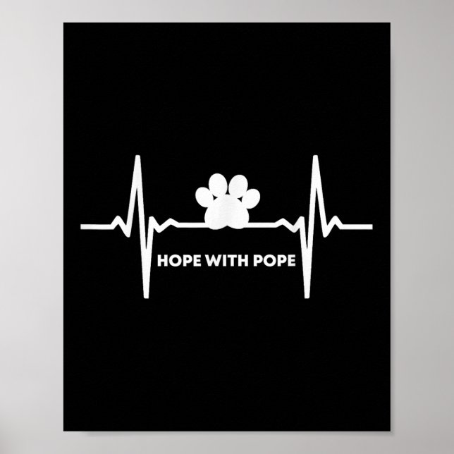 Affiche Weve Got Hope With The Pope T  (Devant)