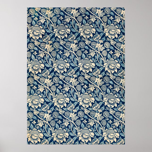 Affiche Wey, Wallpaper, 1883 par William Morris (Devant)