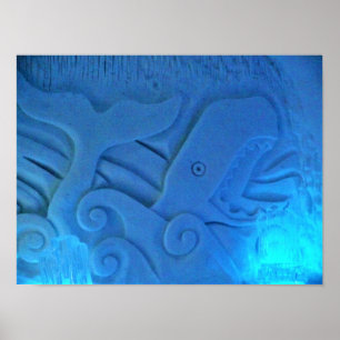 Affiche Whale room at Hotel de Glace, Québec, Canada