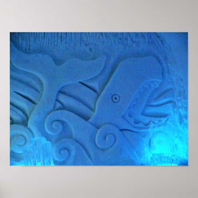 Affiche Whale room at Hotel de Glace, Québec, Canada (Devant)