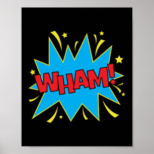Affiche Wham ! Impact comique sur les pop-arts