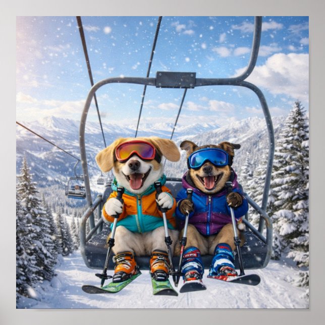 Affiche "What a View!" (Devant)